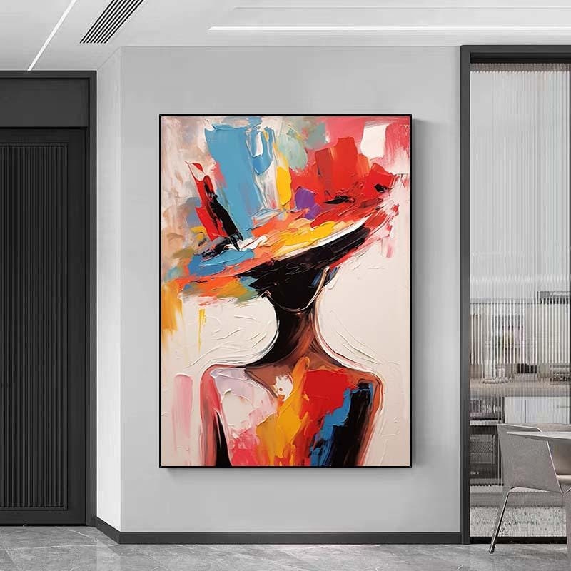 女性絵　油絵　肖像画　油彩　アート Amazon | 油絵初心者家 水彩女性油絵大人手描きDIY 数字 油画