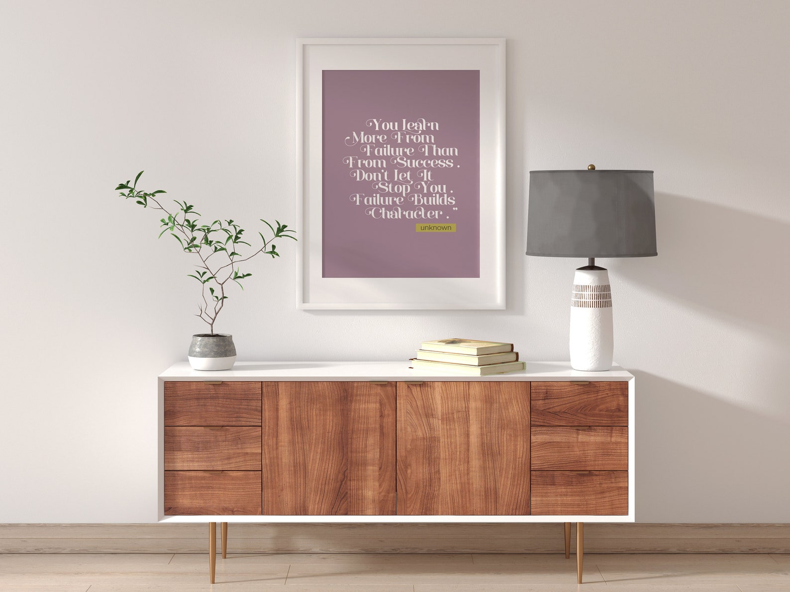 Motivational Quote Wall Art Print Wall Art Print | Etsy