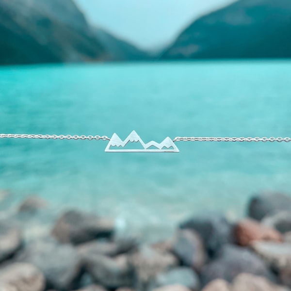 Mountain Necklace Etsy