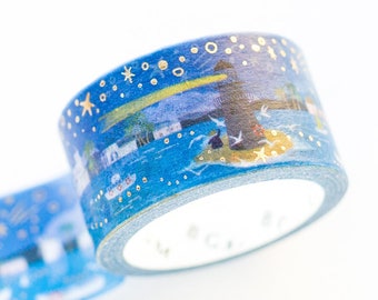 Masking Tape -Lighthouse at the harbor-