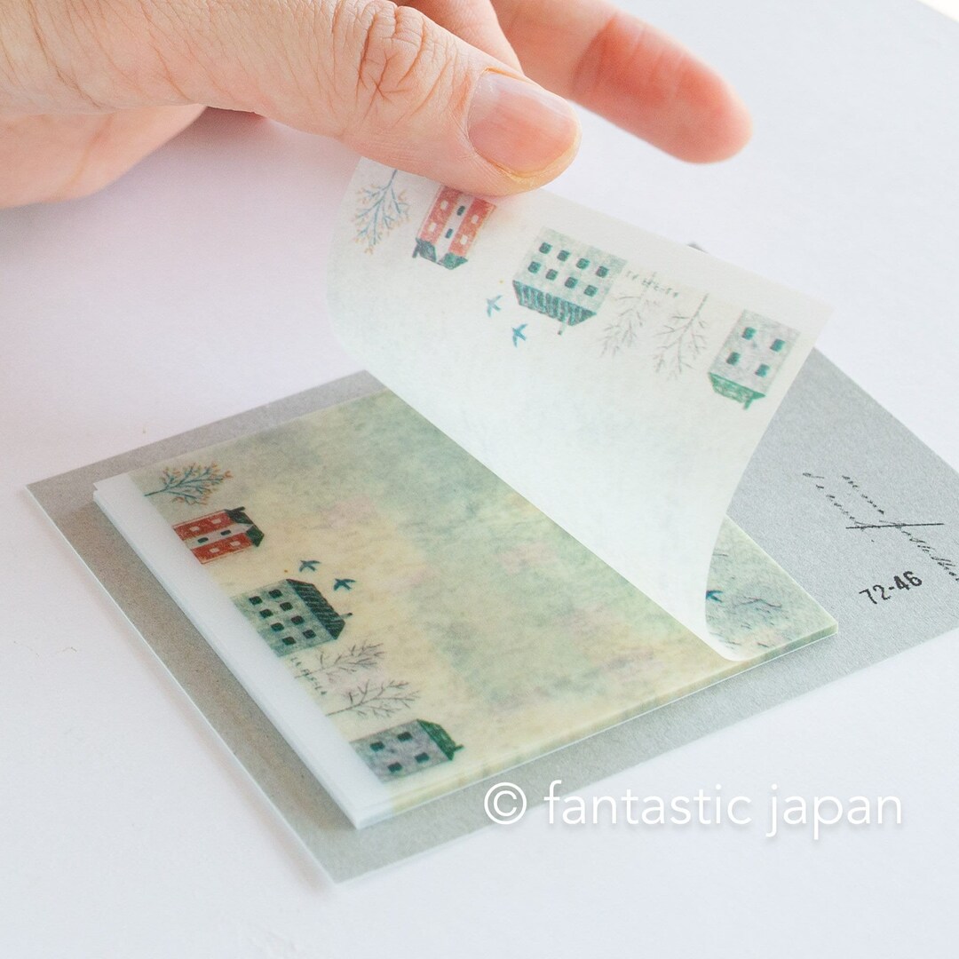 Note Steert YOHAKU Tracing Sticky Notes - Street Corner on Someday - / M-070 - Etsy