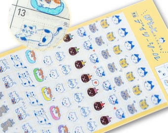 Daily schedule sticker -cats-