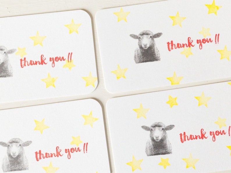 Real photo stamp -Sheep- image 7