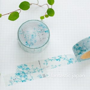 YOHAKU Japanse washitape -Y-130-clematissen-