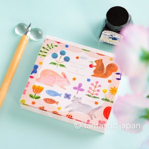Blok-memoblok -feel nature- van Aiko Fukawa / cosyca products