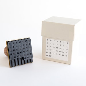 Timbre calendrier perpétuel Mizushima