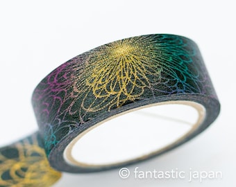 Goldfolien-Masking Tape -Chrysantheme- /SAIEN