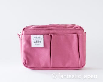 DELFONICS / 10 pocket Inner Carrying bag / S size -pink-