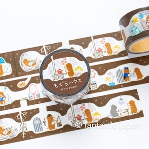 kyupodo Masking Tape -Maulwurf Haus-