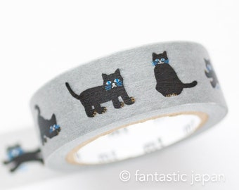 mt washi tape, SOU・SOU -black cat-, MTSOU25