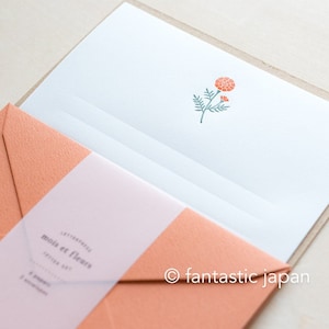 Zestaw liter typograficznych / mois et fleurs -marigold- firmy EL COMMUN