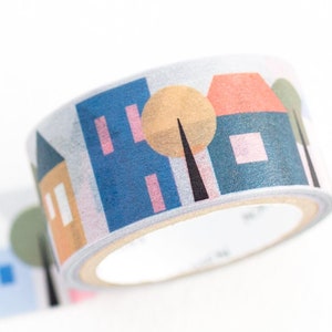 Afplaktape -Huizen-