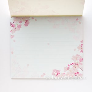 Letter Pad and Envelopes Cherry blossom season image 6