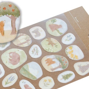 Sticker -quiet life &quot;bear&quot;-