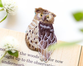Owl bookmarker /  Blakiston's fish owl bookmark