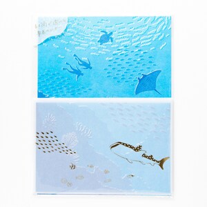 Translucent Scenery Letter set -Sea- image 3