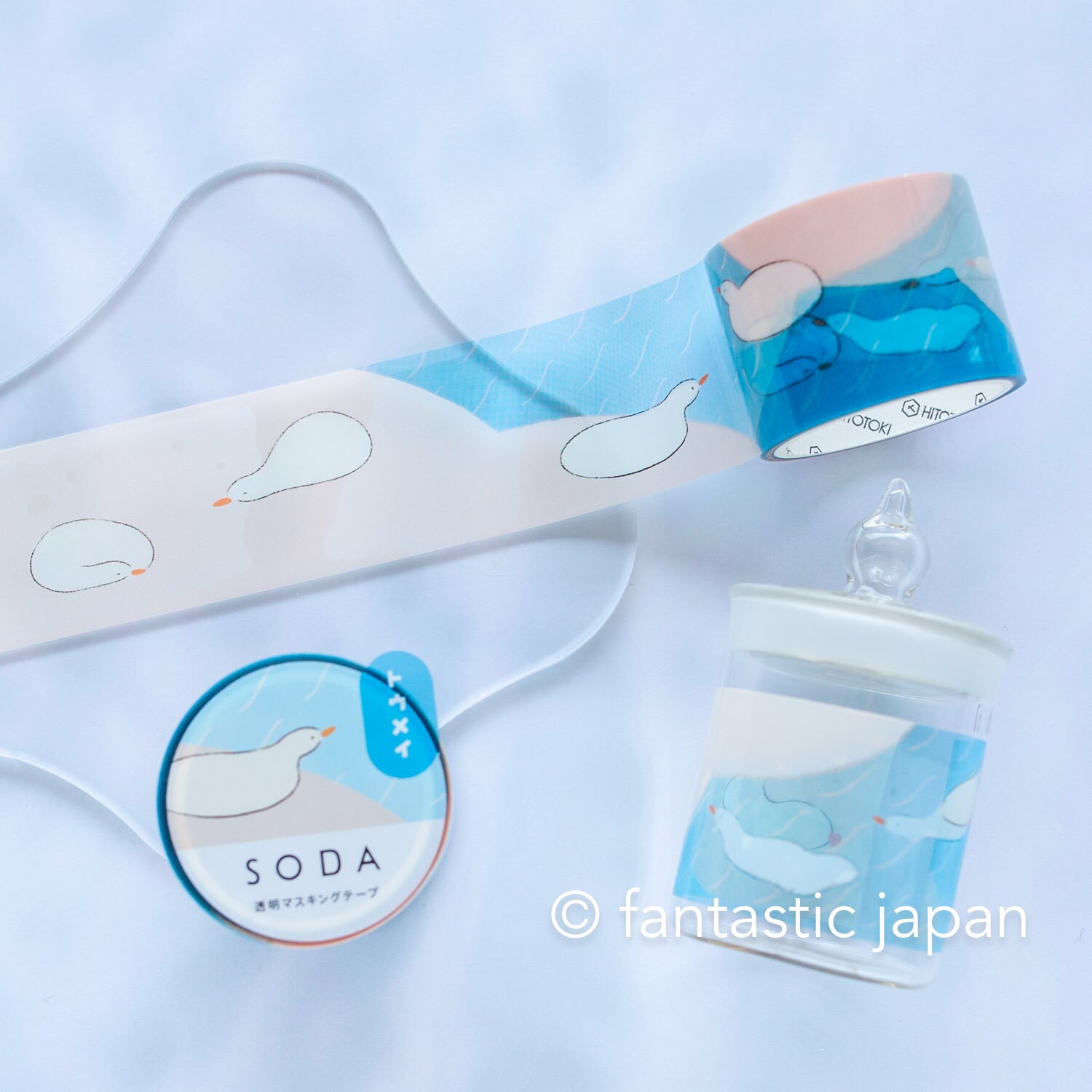 SODA / 透明PETマスキングテープ -水遊び用- / 30mm - Etsy 日本