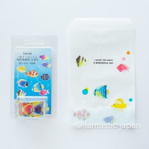 sticker band -Tropische vissen-
