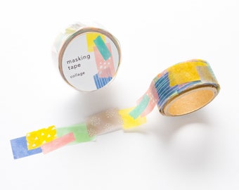 Die-cut Masking Tape -collage-