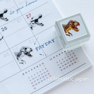 Photograph stamp / dinosaur -tyrannosaurus-