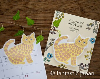 miyuki matsuo sticky memo / cat -Rosette-