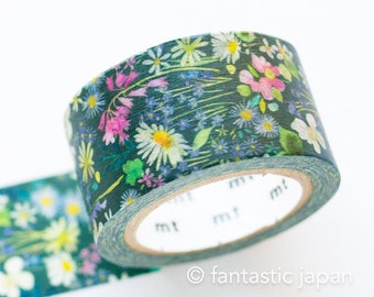 mt washi tape -bluebellgray "Woodline Walk"- / MTBLUE06 / 24mm wide