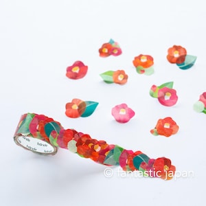 bande Masking Washi Roll Sticker -kamellia-