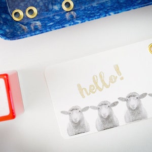 Real photo stamp -Sheep- image 10