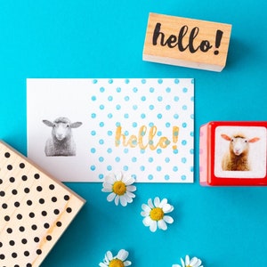 Real photo stamp -Sheep- image 8