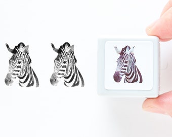 Photograph stamp / Zebra "shimako"