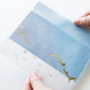 Translucent Scenery Letter set -Sea- image 4