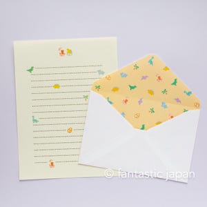 Conjunto de cartas EL COMMUN / papter -dinosaur-