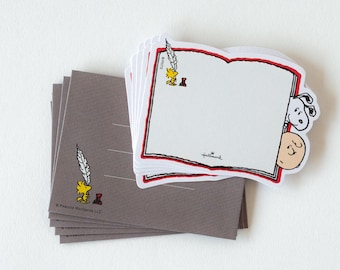 Hallmark / PEANUTS mini message card -note-