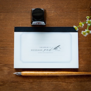 Oeda Letterpress -Schreibblock ""Rahmen""-