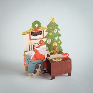 Kerstkaart - voor kerst "schrijven" -