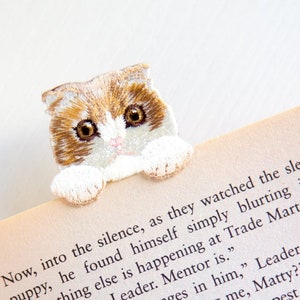 Cat Bookmarker / Scottish fold cat