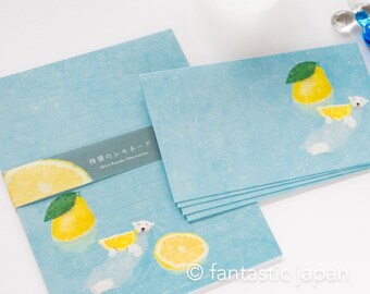 Japanese Letter Set -Long-awaited lemonade- by Akira Kusaka / cozyca products