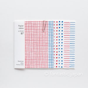 Mitsou papier mémo B7 / feuilles mémo papier 30 feuilles