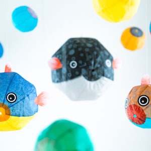 Japanischer Papierballon -Aquarium Party Set-