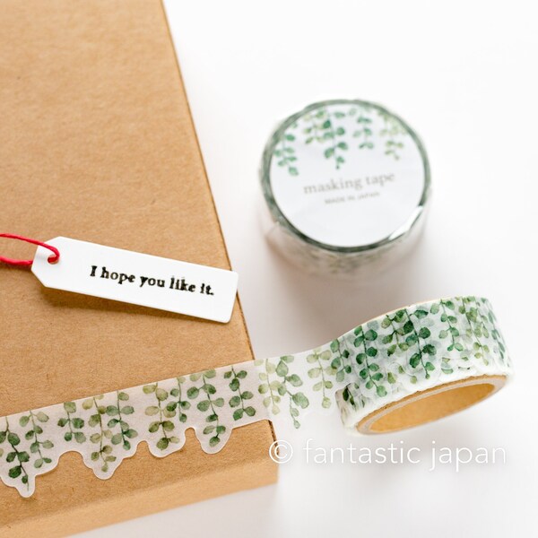 Die-cut Masking Tape -leaf-