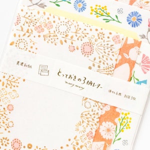 Juego de letras washi - pájaros en las flores -