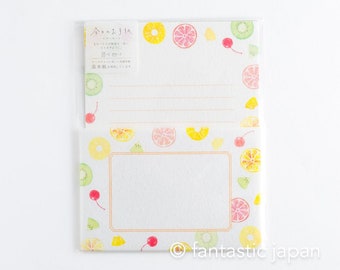 Japanese washi letter set -tropical- / today's letter set / FURUKAWA SHIKO/