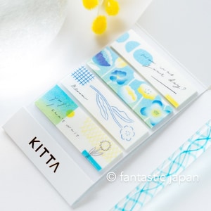 2023 NEU** KITTA Vorgeschnittenes Washi Tape - KITM070 Nachricht2 -