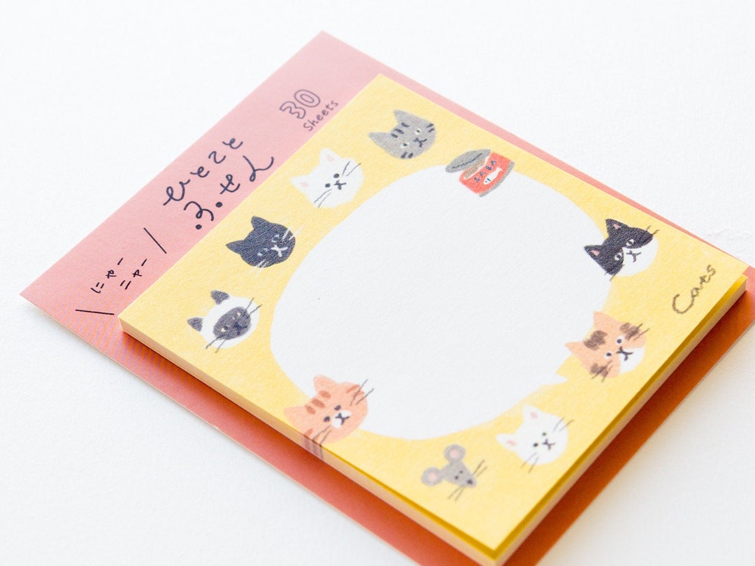 Sticky Notes -cats- - Etsy