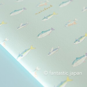 A5 size everyday notebook -fish- image 4