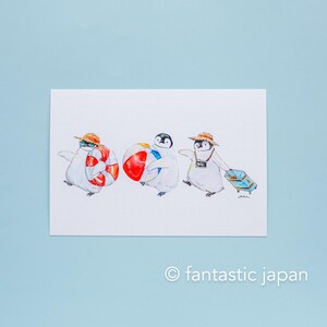 oton-atelier post card -Go to the sea-