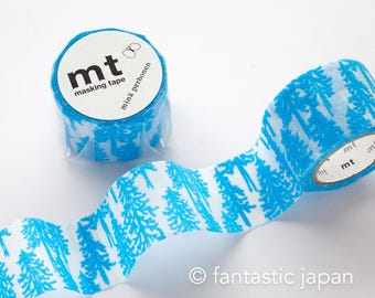 mt washi tape / Mina Perhonen flocky -metsa-