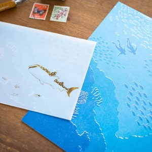 Translucent Scenery Letter set -Sea- image 5