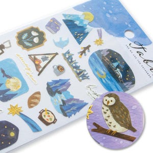 mind wave Sticker / Tabi -Night kingdom