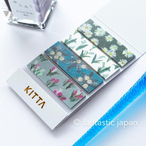 KITTA voorgesneden washitape / KITM0074 -flower9 -